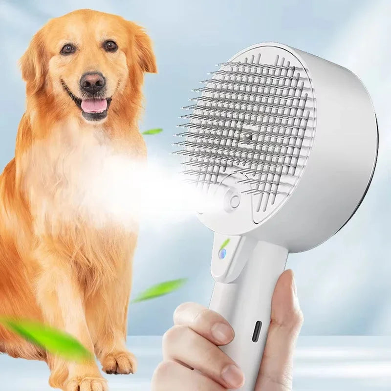 AquaGlow Pet Massage Brush