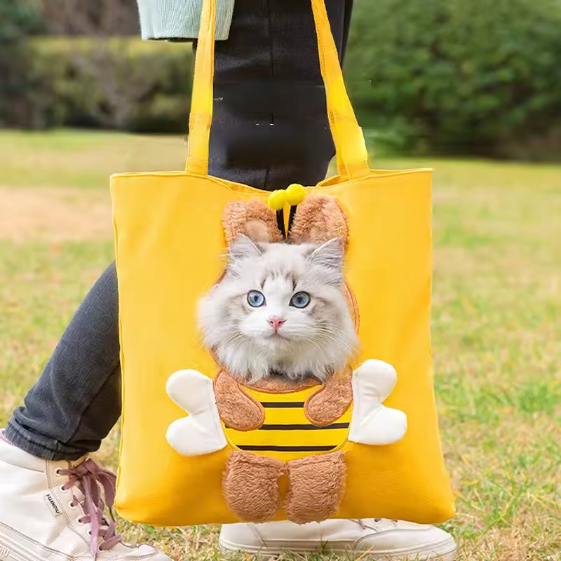 BuzzBuddy Canvas Pet Tote