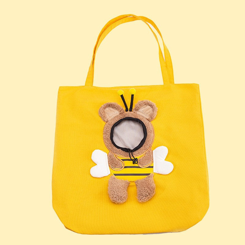 BuzzBuddy Canvas Pet Tote
