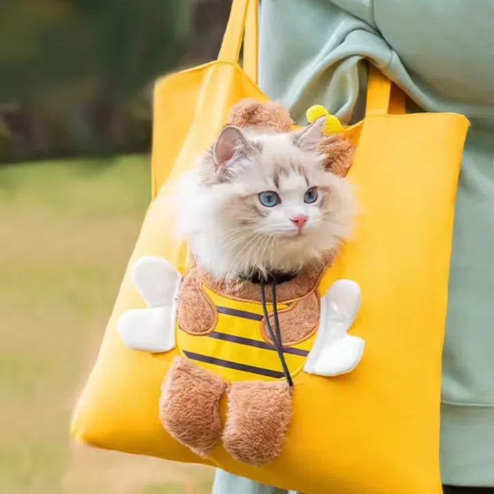 BuzzBuddy Canvas Pet Tote